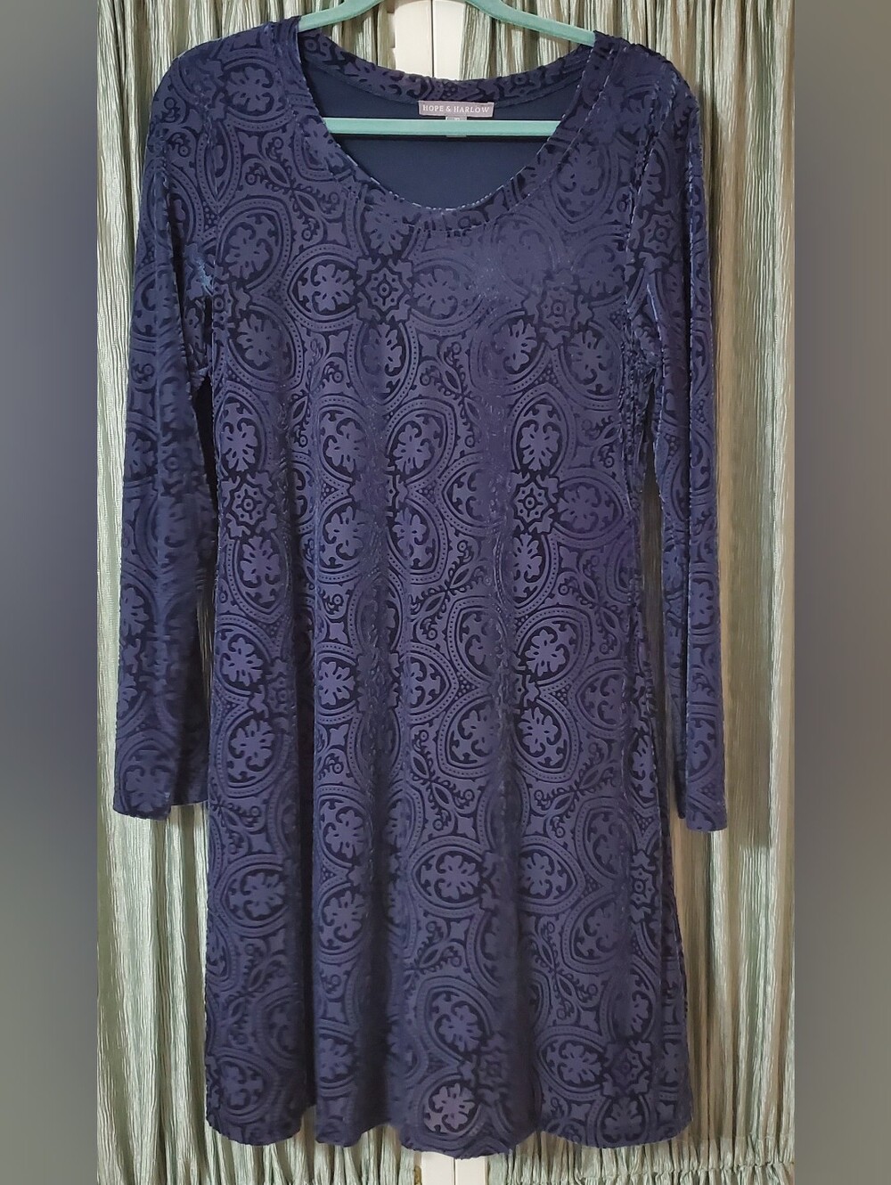 Hope & Harlow Blue Dress, Size 10
